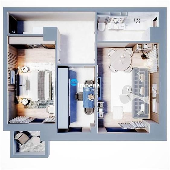 Potiers Towers Faza 2! Ap. 2 camere pret Promotional! - 4