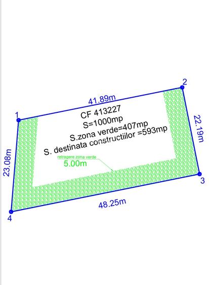 Teren intravilan - 1000 mp, Șag, județul Timiș - pt servicii,comert,productie