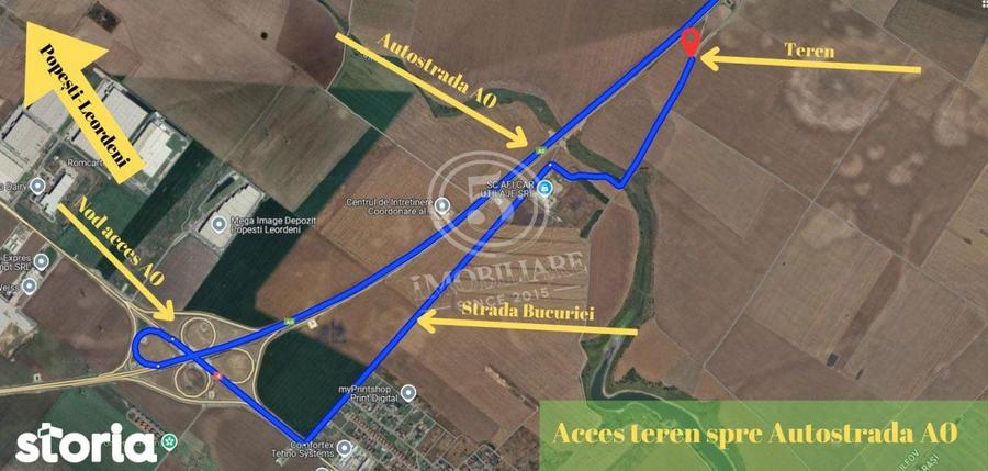 Teren 2.900 mp pentru Hale Investitie Ideala langa Autostrada A0 - 3