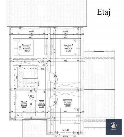 Duplex P+1, 5 camere, 104mp, garaj, teren 360mp, Cartierul Primaverii! - 8