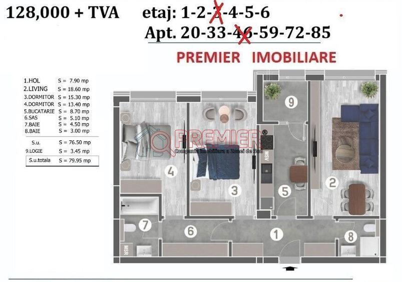 3 Camere - Parcul Tudor Arghezi - Grand Arena - 2
