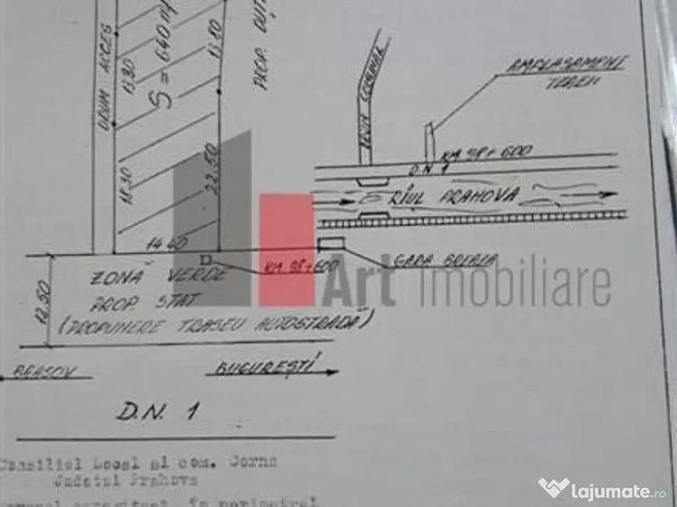 Teren de vanzare Breaza Cornu iesire la DN 1 - 4