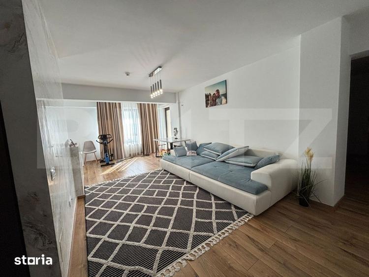 Apartament cu 3 camere, mobilat în Valea Lupului