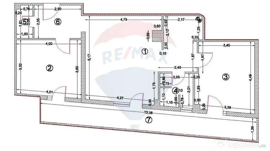 Apartament cu 3 camere de vanzare in zona Damaroaia - Pet... - 8