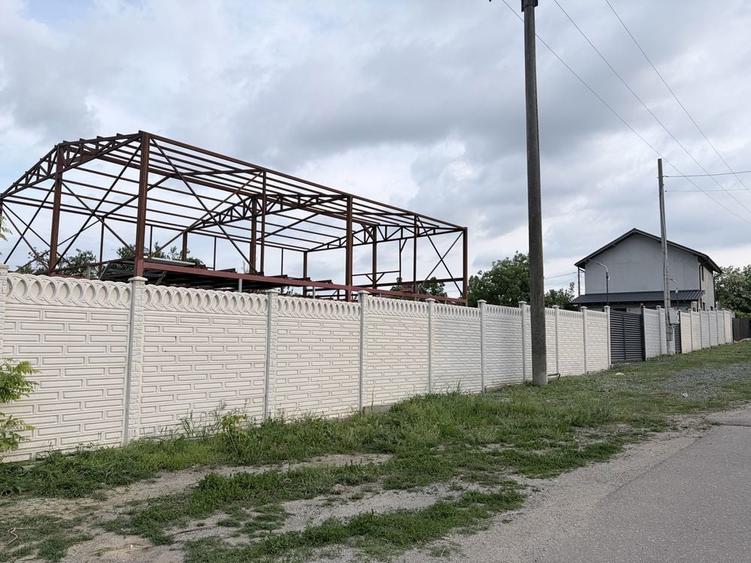 Teren intravilan - Zona case - 20 min de Bucuresti - Constructie structura metalica 750mp - 5
