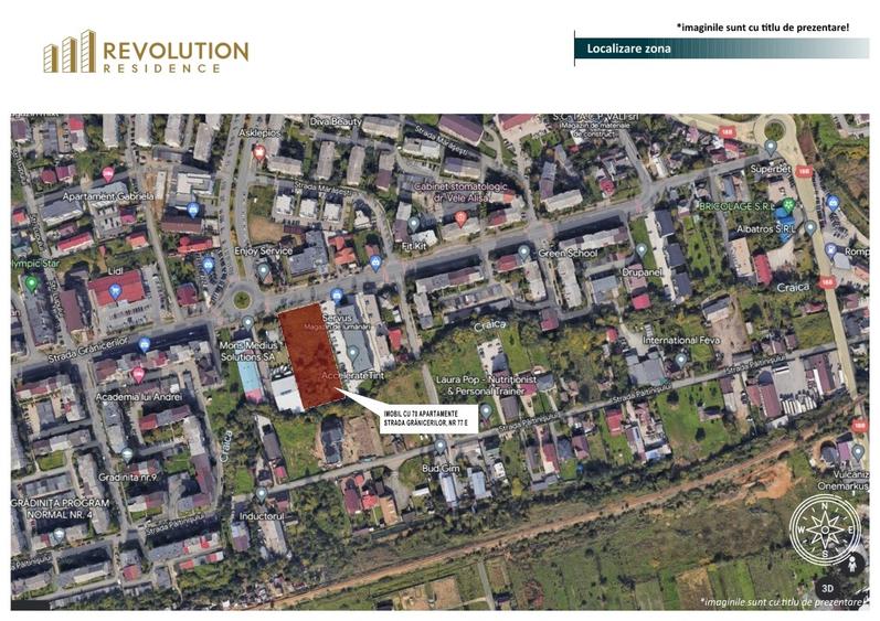 COMISION 0% Apartamente  2 si 3 camere-Regele Ferdinand 77E,Baia Mare - 2