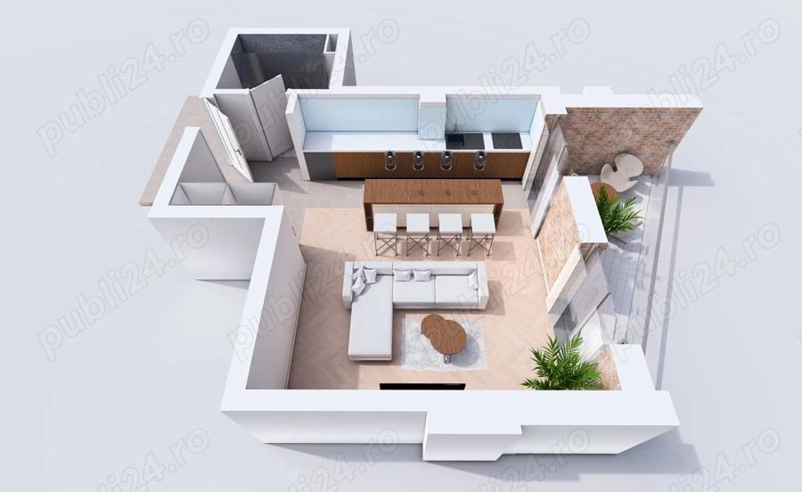 Apartament nou 43 mp | Comision 0% - 1250 euro m2 - TVA INCLUS - 2