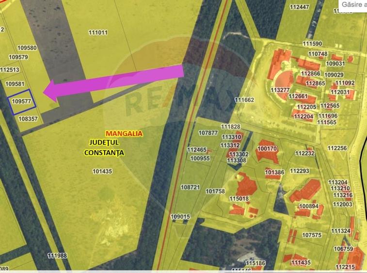 Teren de vanzare 2000mp Strada Trandafirilor Olimp Constanta - 4