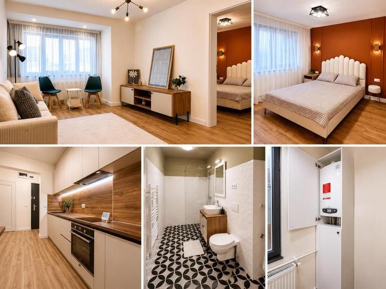 Apartament cu 2 camere semidecomandat în Central