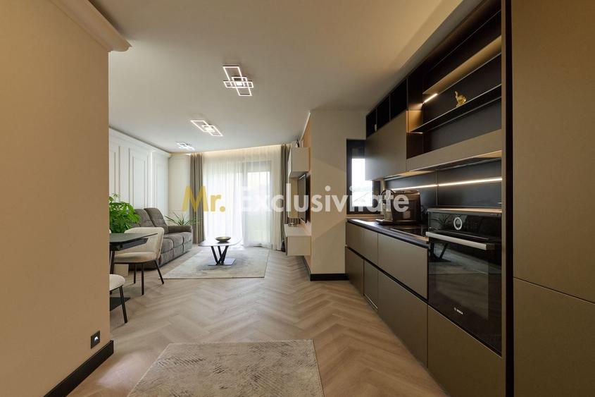 Apartament cu 3 camere decomandat, mobilat în Central