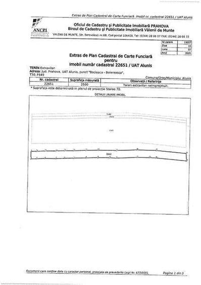 terenuri Alunis-Prahova intravilan/extravilan - 6