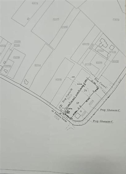 Cornesti - Miroslava teren 3500mp la asfalt cu toate utilitatile - 3