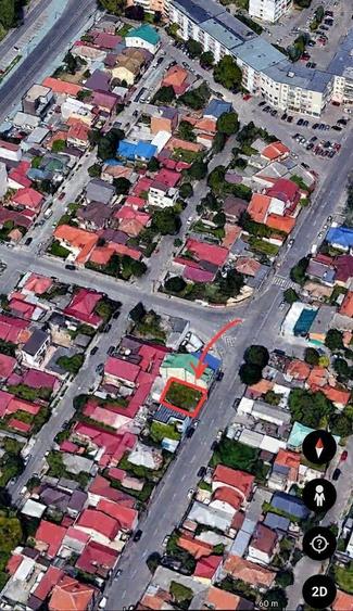 Bd. 1 Mai Vechi - Teren de Vanzare cu casa demolabila - Deschidere 15 m - 2