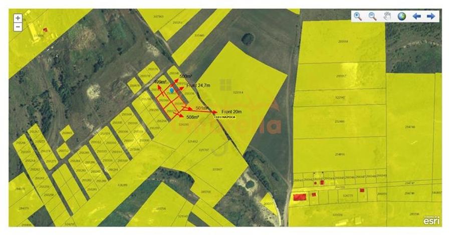 Teren de vanzare extravilan Valea Chintaului - 1