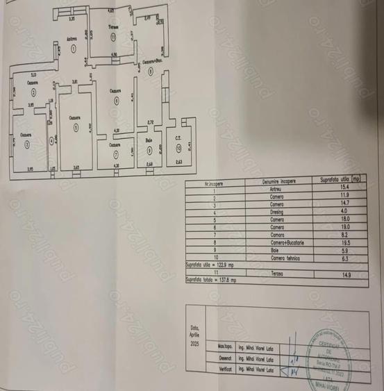 Casa individuala 4 camere si garaj in Pischia amenajata mobilata utilata pozitie excelenta - 16
