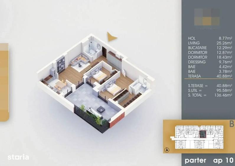 Apartament 3 camere Theodor Pallady metrou Nicolae Teclu comsion 0 - 3