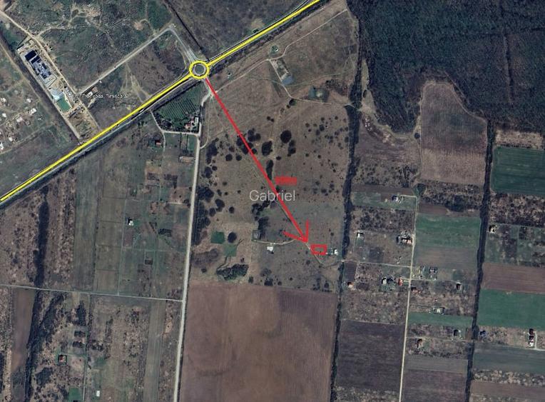 Teren Mosnita Noua - 600m distanta de giratoriu centura