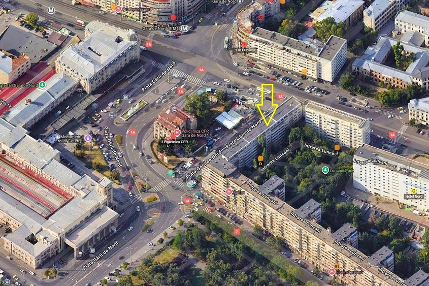 Gara de Nord, Piata Garii de Nord nr.2, Calea Grivitei Sector 1 - 6