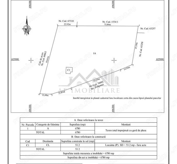 Hlincea str Podgoriei TEREN 6780mp intravilan dezvoltare imobiliara - 2