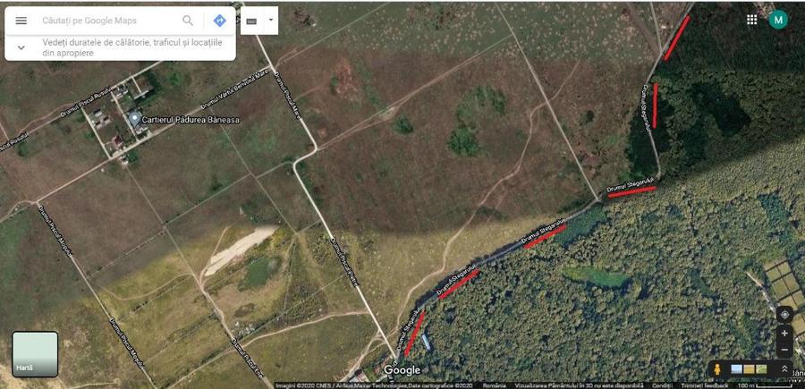 Teren Baneasa Drumul Stegarului Stradal 9000 mp New 2026 - 1