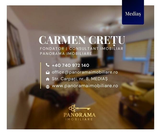 Apartament de închiriat Vitrometan Medias - 2 camere, mobilat - 10