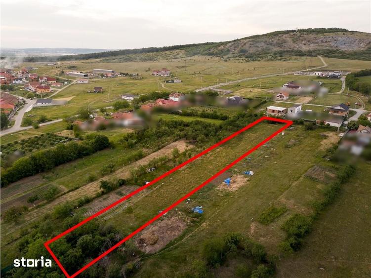 Teren de 3000 mp, în Sânmartin