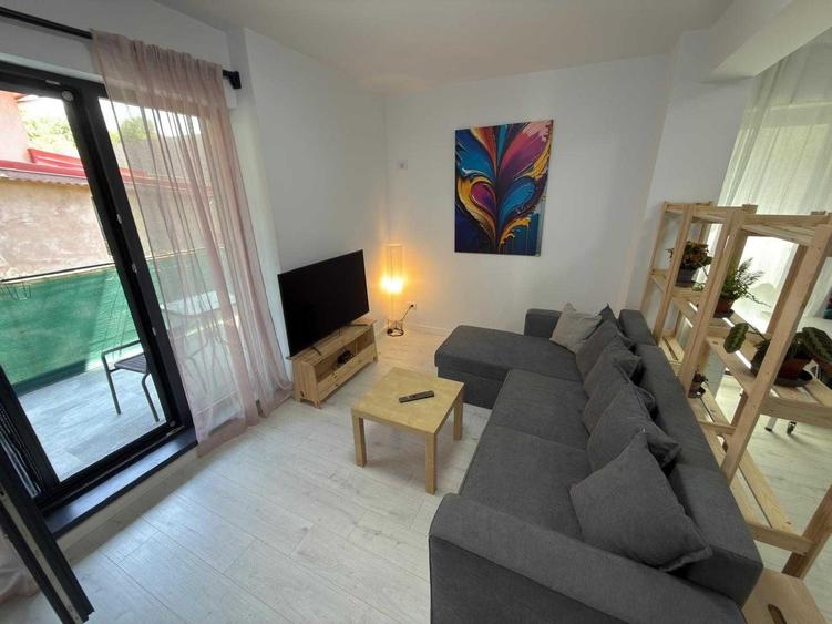 Inchiriere 2 camere bloc nou, parter cu terasa si gradina, zona N Grigorescu - 1