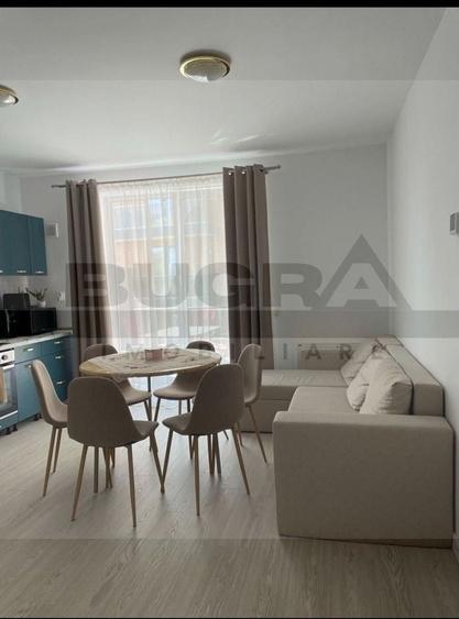 Apartament cu 2 camere semidecomandat în Chinteni