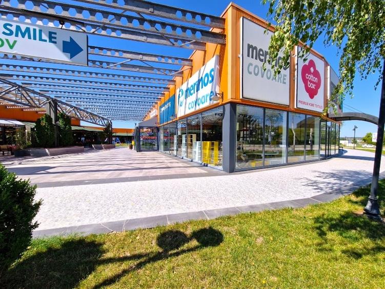 Spațiu comercial de închiriat Snagov Plaza, 250 mp - 750 mp, vizibilitate DN1 - 8