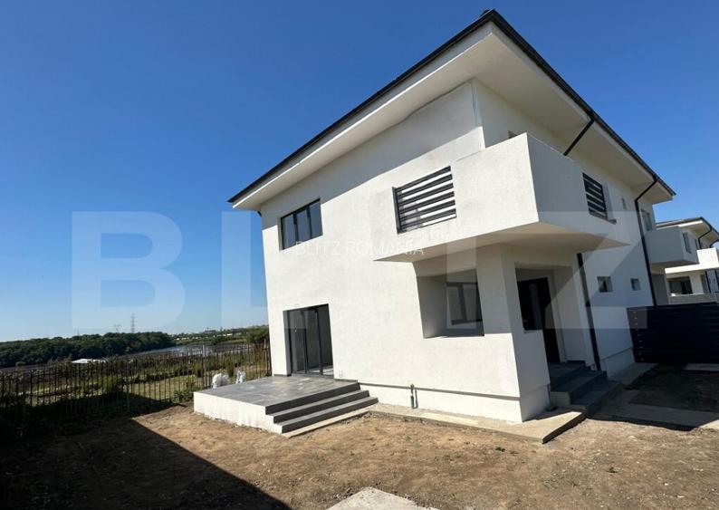 Duplex deosebit cu vedere la lac Cernica, 3 dormitoare,