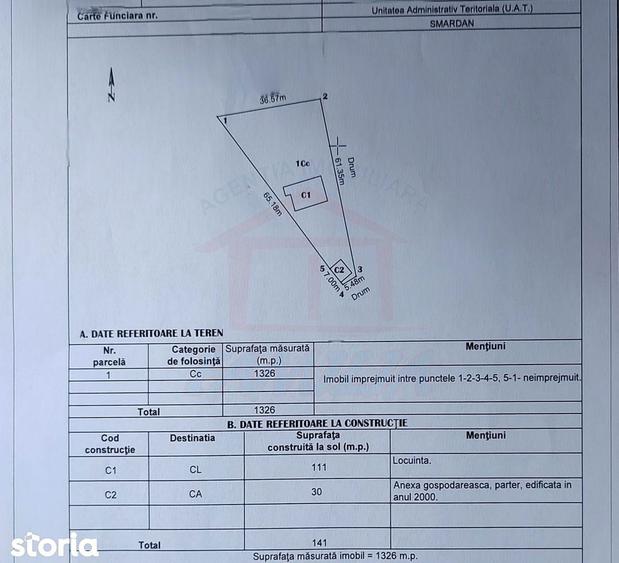 85.000 Euro- casa +magazin+garaj in com Smardan, sat Cismele, - 7