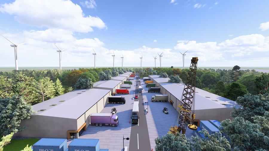 OPORTUNITATE DE INVESTITIE - teren in zona de hale, aproape de A3 - 1