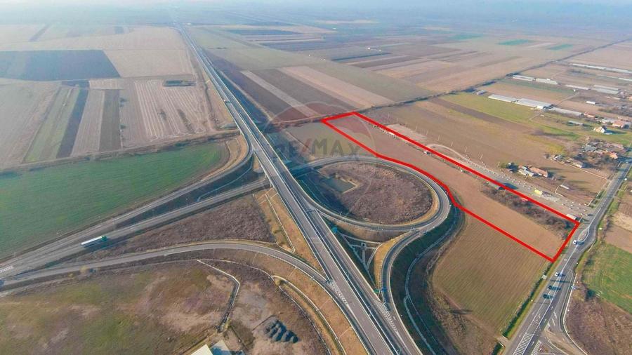 Teren 27.093mp de vânzare în Biharia / Șoseaua E671, Nod Rutier A3 - 6
