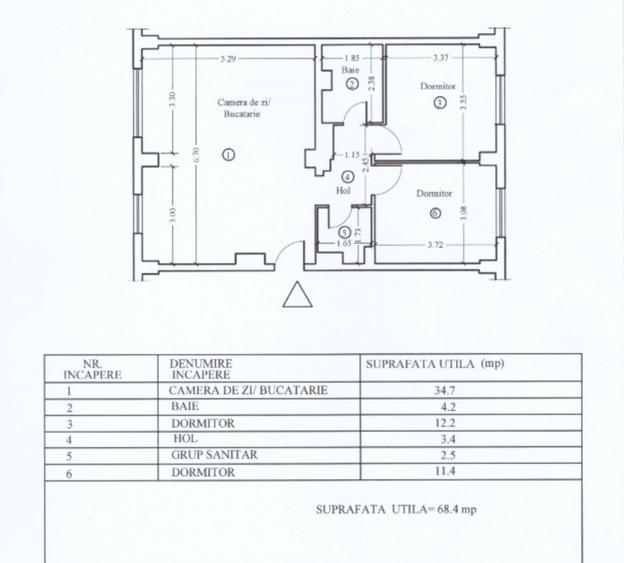 Gh.DOJA - 3cam , 2bai,  parter, pretabil locuit/birou - 129000 euro - 10