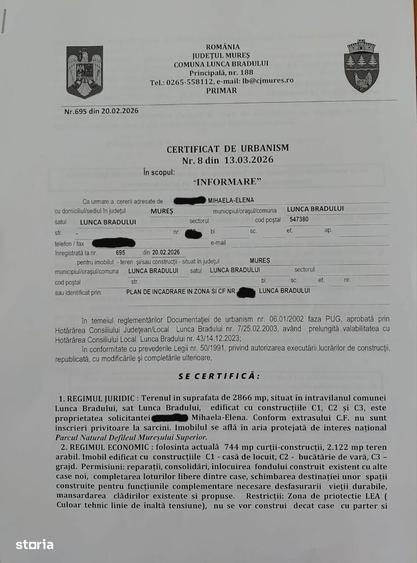 Casa batraneasca din barne cu teren la Mures - 7