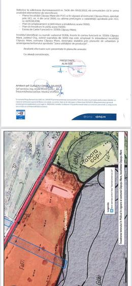 Vand TEREN INTRAVILAN 10.000 m2 ,front 50 ML la DN E-60 CAPUSUL MARE - 1