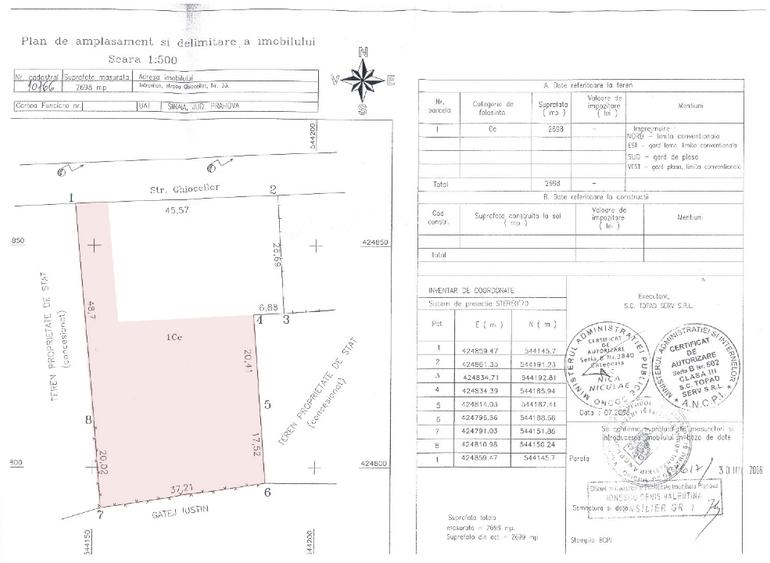 Proprietar vand Teren Intravilan Sinaia 1677 mp, Utilitati, Fara Comision - 5