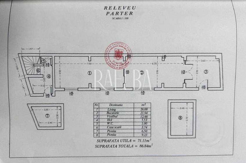 Casa | 7 camere | Dacia 1 min | Mosilor - 19