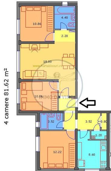 Apartament 4 camere finisat modern Zona Aurel Vlaicu - 13