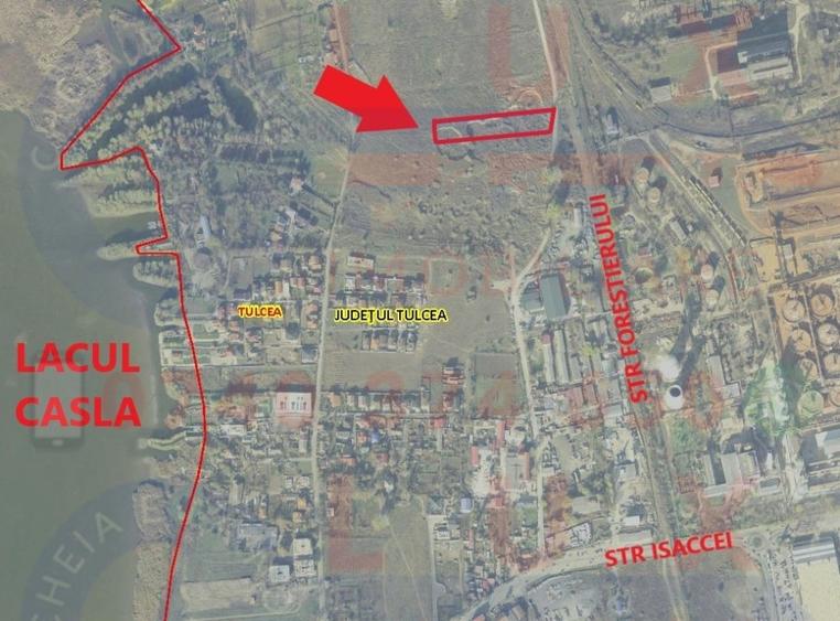 Teren Construcții intravilan de 5776 mp, în Zona Industrială