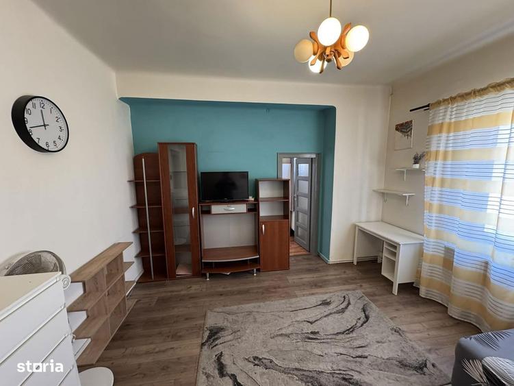 Apartament living + dormitor , mobilat , Centru , Ideal investitie ! - 9