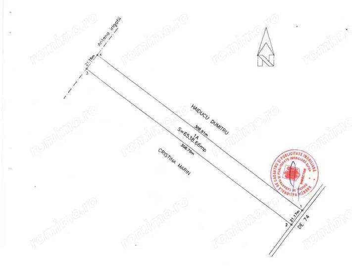 Teren Extravilan In Rate Primaverii Com. Berceni | 6359mp | #EG46 - 2