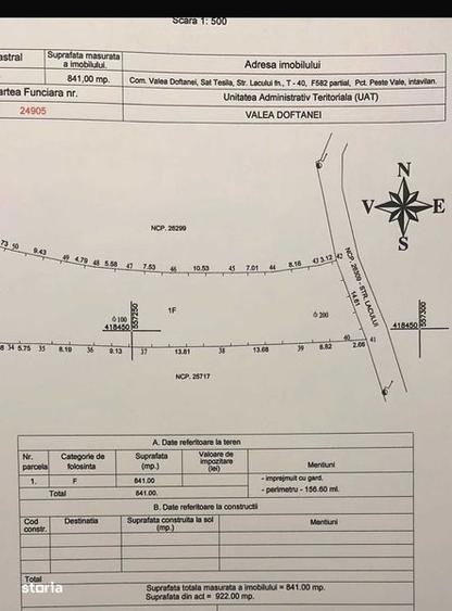 teren cu vedere la lacul Paltinu - 1