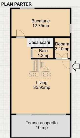 Casa moderna de tip Duplex cu Panorama asupra Clujului in cartier Iris - 6
