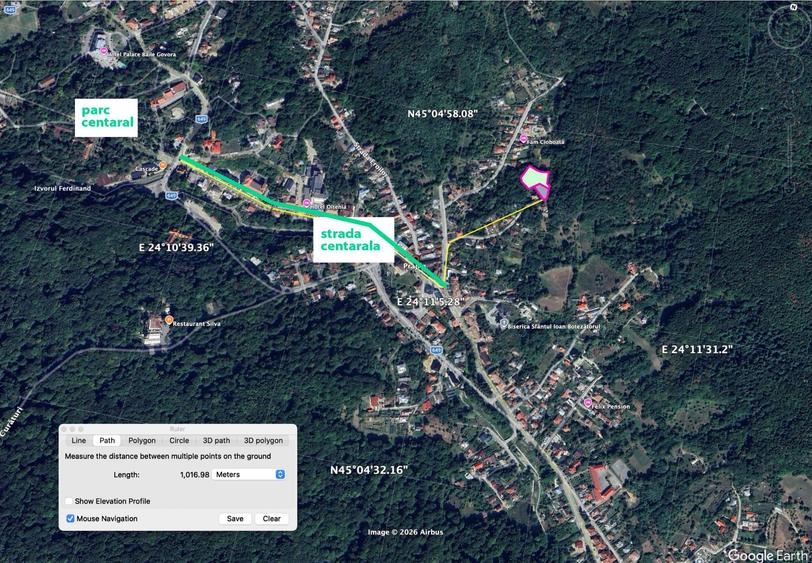 DOMENIU EXCLUSIVIST Baile Govora: 2500 mp cu Helesteu, Parau, Padure si Utilitati Ideal Pensiune / Retreat - 8