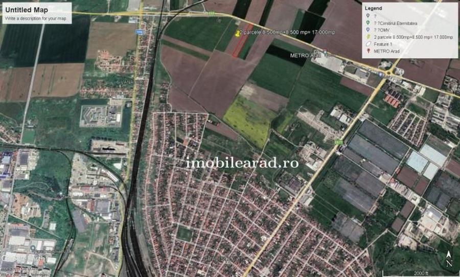 Teren intravilan 17.000 mp cu front la Centura intre Metro si 6 Vanatori - 4
