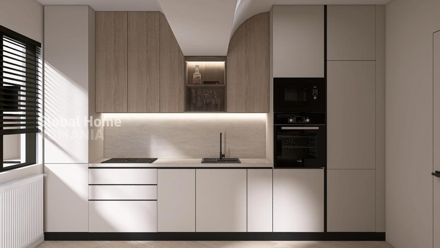 Designer Finishes | 3 Rooms Apartment + Terrace + Parking | Cortina North Pipera - 14