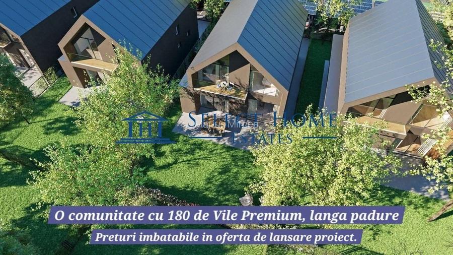 Ansamblu Vile Premium|Langa Padure|Teren400mp|PompaCadura|SistemSmart