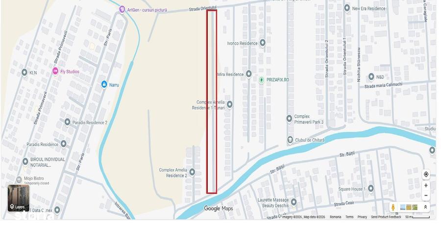 Teren intravilan, 12.200 mp, toate utilitatile, zona de case, Tunari - 3