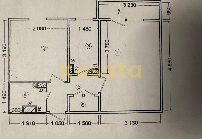 Apartament cu 2 camere decomandat, mobilat în Teiul Doamnei